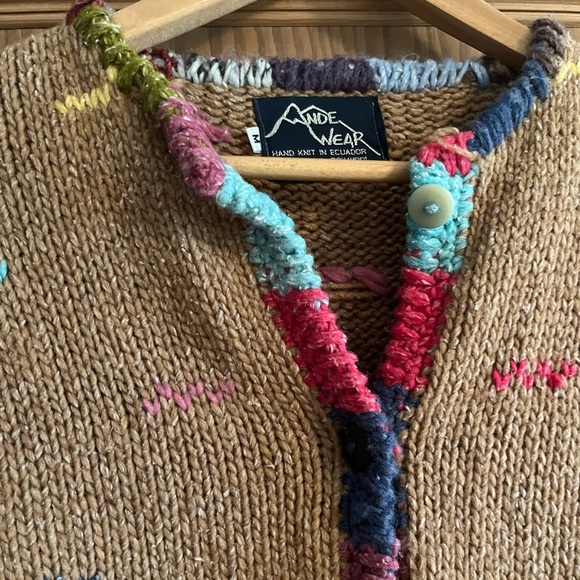 Colorful Knit Sweater - Picture 3 of 5